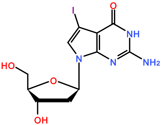 (image for) MC007796 7-Deaza-7-iodo-2'-deoxyguanosine